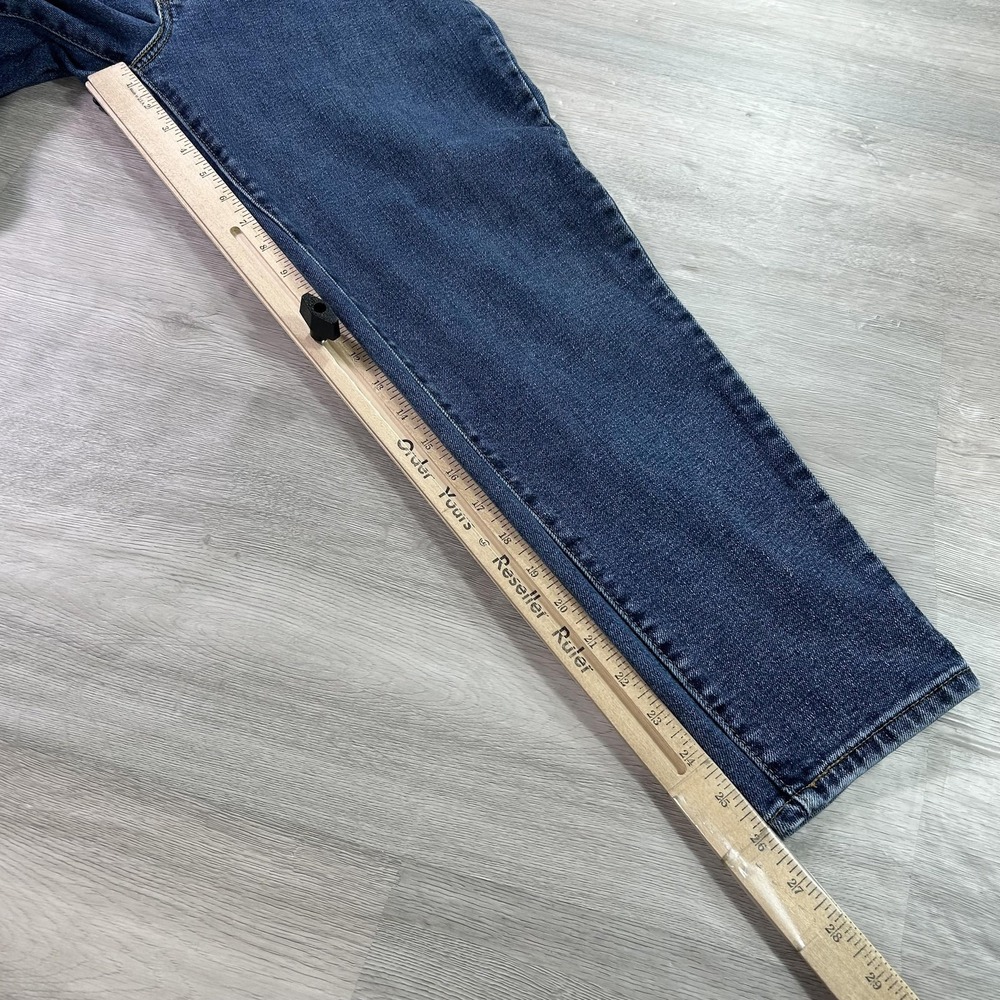 Levis SilverTab Mom Jean Jeans Womens 27x27 Blue High Rise Tapered Leg‎ Denim - Picture 10 of 15